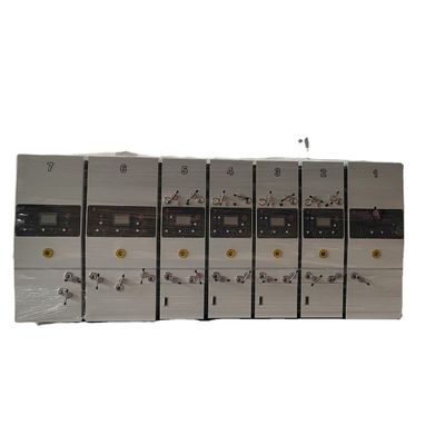 Machine à découper à la matrice pour boîtes de carton à imprimer en quatre couleurs entièrement automatique