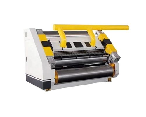 Machine automatique de fabrication de boîtes de papier en carton ondulé
