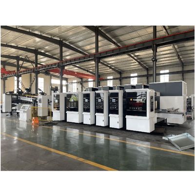 Machine automatique d'impression de carton à fente à découpe à la matrice, à couper, à plier, à coller, 60 mm