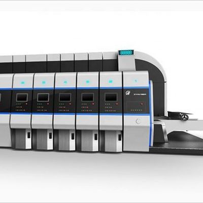 Machine d'impression à haute définition 4 couleurs Flexo avec équipement rotatif parfait