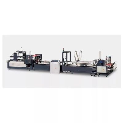 Machine de collage de dossiers entièrement automatique professionnelle pour cartons ondulés