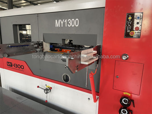 380V Semi-Auto Flatbed Die Cutter Creaser pour les solutions d'emballage de carton ondulé