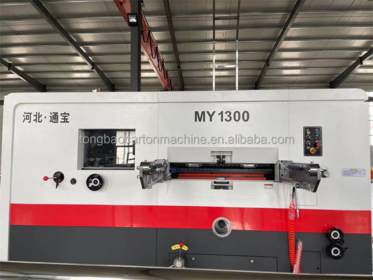 380V Semi-Auto Flatbed Die Cutter Creaser pour les solutions d'emballage de carton ondulé