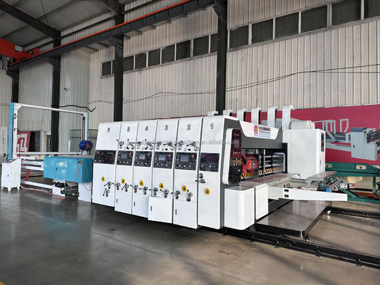 40000 KG Imprimante Flexo Slotter Rotary Die Cutter Machine pour l'impression de boîtes de carton ondulées
