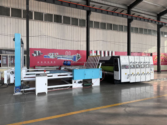 40000 KG Imprimante Flexo Slotter Rotary Die Cutter Machine pour l'impression de boîtes de carton ondulées
