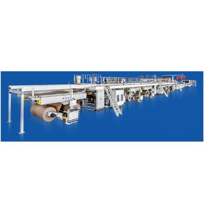 Machine de fabrication de boîtes ondulées à haute vitesse 120 m/min 3 5 7