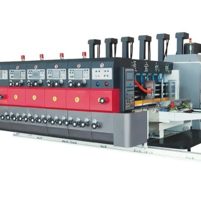 Coupeuse rotative automatique avec imprimante à encre à eau et empilateur de décapage