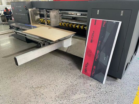 Machine d'impression numérique d'échantillon de boîte pour imprimante à jet d'encre en boîte ondulée de qualité automatique