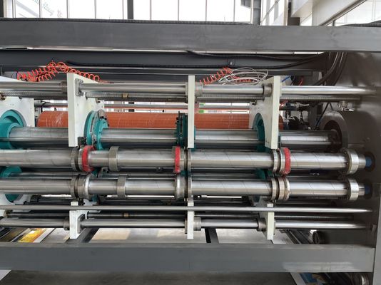 Coupeuse rotative automatique avec imprimante à encre à eau et empilateur de décapage