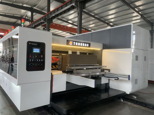 FFG Transfert automatique sous vide Flexo Impression à fente à l'aide d'une machine de découpe à la matrice