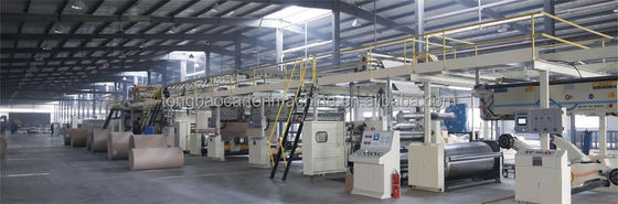 ligne de production de carton type d'emballage cartons 3 plié équipement de fabrication de carton ondulé