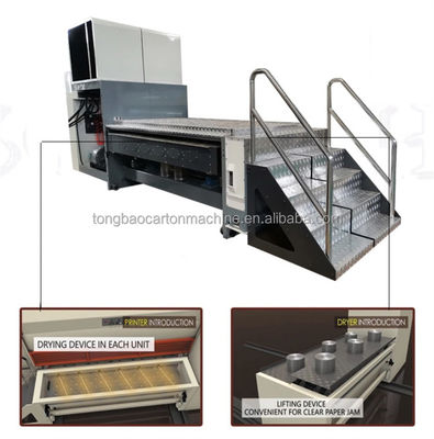 Transfert de vide haute définition Moteur mobile de type 6 couleurs d'impression Flexo à fente machine à découper les matrices