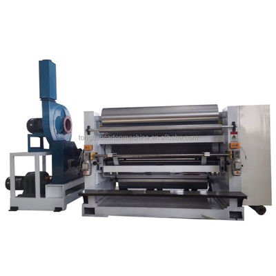 120 m/min 5 Ply 2200 mm Boîte de carton de fruits Machine de fabrication de la ligne de corrugation pour la production