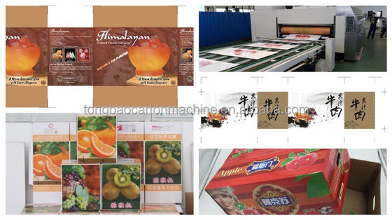 Imprimante de boîtes en carton ondulé à haute définition à plaques flexibles