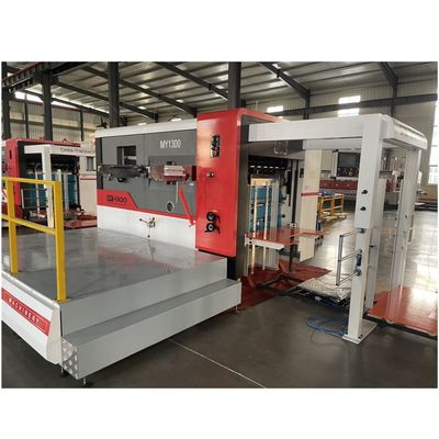 380V machine automatique de découpage et de découpe de plaques de carton technologie avancée