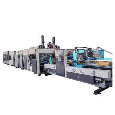 Machine d'impression de 400 mm avec système de coupe-coupe à la matrice, de colle et de décapage