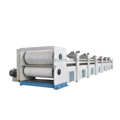 Fabriqué 3/5/7 couche ligne de production de carton ondulé pour carton et carton Ply modèle