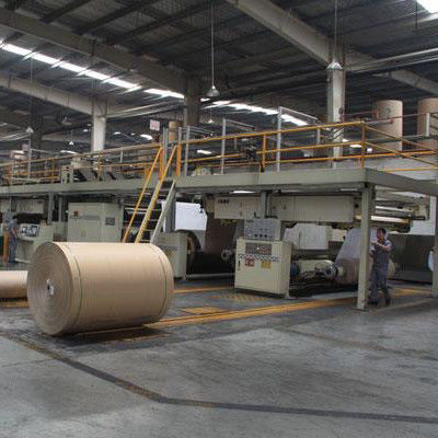 Machine à carton ondulé à flûte entièrement automatique pour carton ondulé