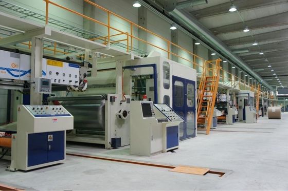 Machine à carton ondulé à flûte entièrement automatique pour carton ondulé