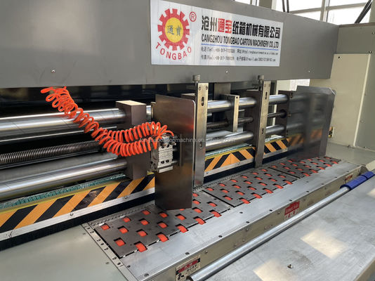 Machine de presse à découper à la matrice de plaque flexible pour l'étiquetage du papier ondulé