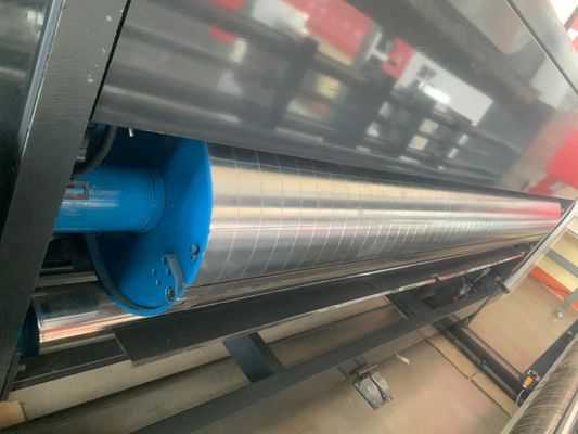 Machine de fabrication de boîtes ondulées à tension 220/380/440V et fonction d'impression/coupe