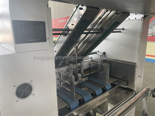 Laminateur automatique à flûte à grande vitesse pour carton coloré Boîte de carton 13 kw Type d'emballage à base de film