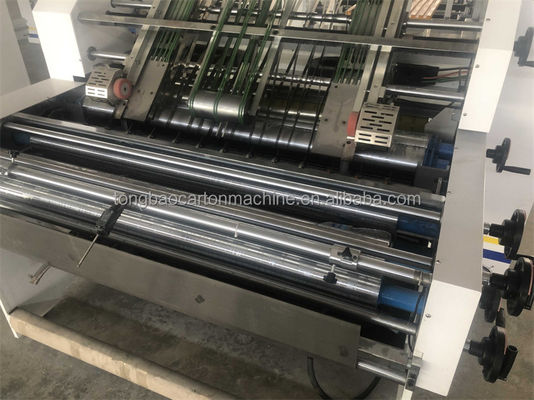 Laminateur automatique à flûte à grande vitesse pour carton coloré Boîte de carton 13 kw Type d'emballage à base de film