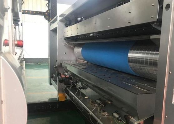 Ligne de liaison de machines à carton entièrement automatique pour l'impression de carton 1500 mm 60000 KG