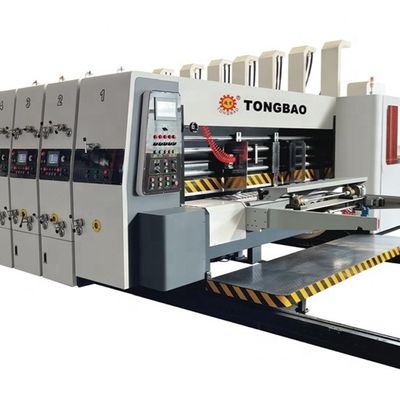 Machine d'impression automatique à flexion ondulée pour emballage cartonné
