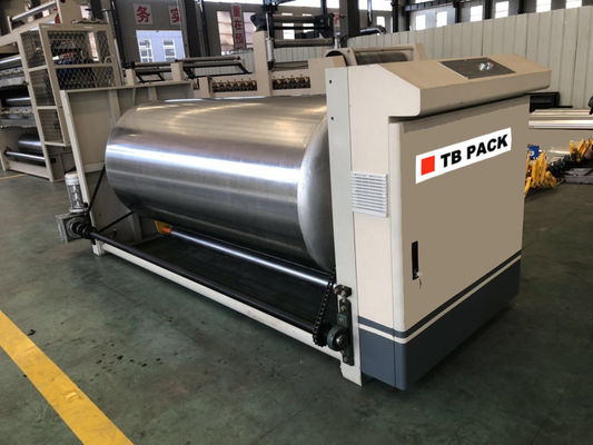 Ligne informatisée de production de carton ondulé à cinq couches pour boîtes TB-300-2500-II