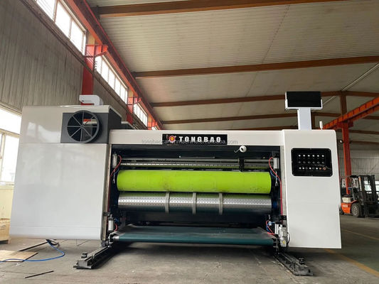 1500 mm Flexo 4 couleurs de l'impression de la fente de coupe de la matrice de coupe de pliage de la colle de la sangle de la ligne collante machine
