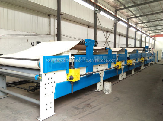 Machine de fabrication de boîtes en carton ondulé entièrement automatique personnalisable