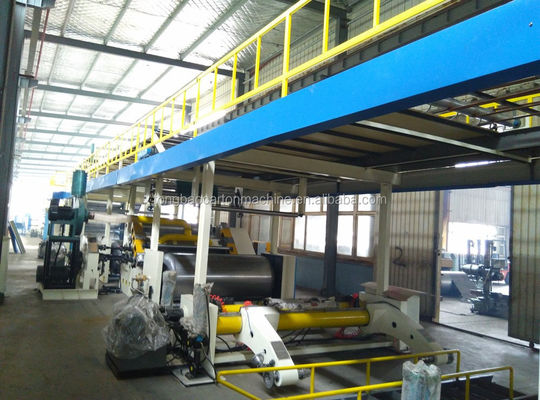 Machine de fabrication de boîtes en carton ondulé entièrement automatique personnalisable