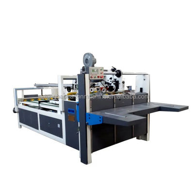 Machine à coller les dossiers des cartons 2800 mm Semi-automatique pour la production de cartons ondulés