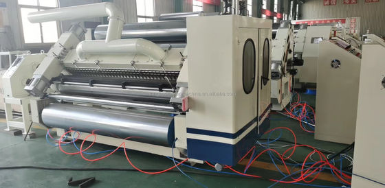 Machine d'emballage à ligne micro-corrugatrice à face unique pour emballage ondulé