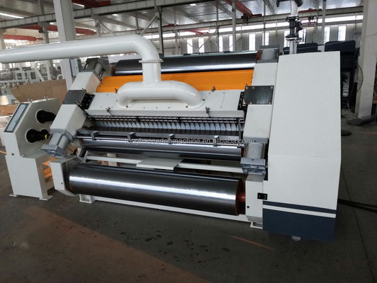 Machine à facette unique à entraînement électrique pour la fabrication de boîtes en carton ondulé