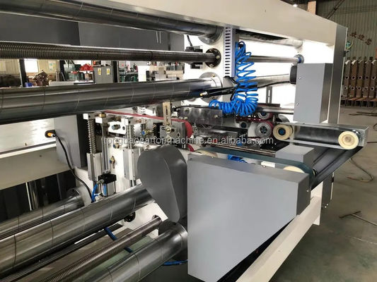 Semi-automatique à double servo pour l'alimentation manuelle de la couture de carton ondulé