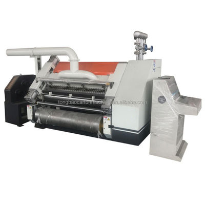 B Machine de carton à face unique à flûte pour ligne de production de carton ondulé