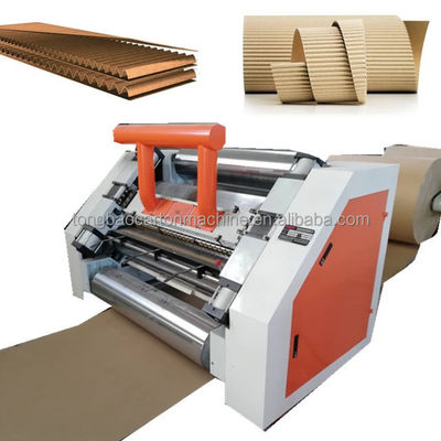 B Machine de carton à face unique à flûte pour ligne de production de carton ondulé