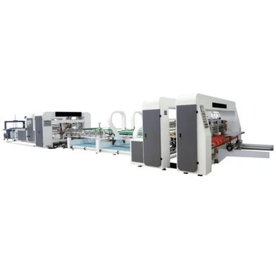 Machine à coudre à haute vitesse pour le collage de carton ondulé, boîte de carton, pliage, colle et couture