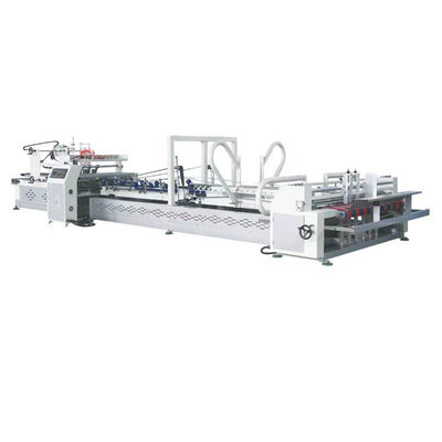 Machine à coller automatique à pliage à 220 V en carton ondulé pour la production de boîtes à ongles