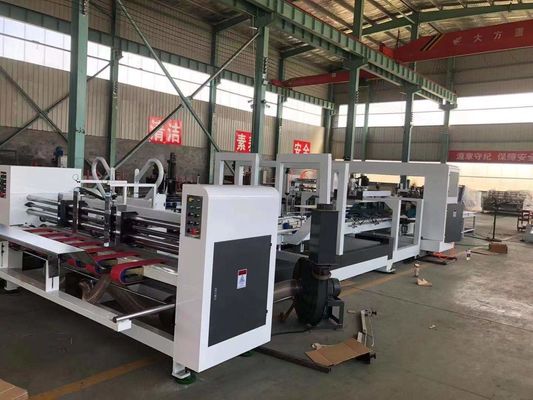 Machine à coller automatique à pliage à 220 V en carton ondulé pour la production de boîtes à ongles
