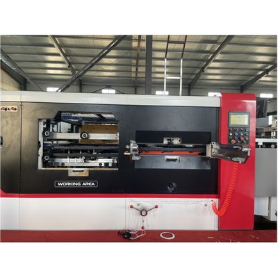 Type d'emballage du boîtier, alimentateur de bord en plomb, machine automatique de découpe et de creusement à matrices 380V