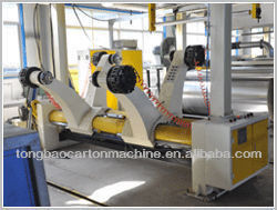 TB-ZJ Ruloir hydraulique ondulé sans arbre pour la production de papier à grande vitesse