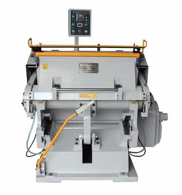 Machine à découper à mouture et à moulage de carton ondulé à lit plat semi-automatique