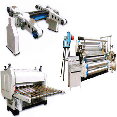 Machine de production pour une seule ligne de production de carton ondulé