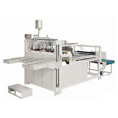 60 m/min de vitesse Mini Box Folder Glueing Machine pour la fabrication de carton ondulé à grande vitesse