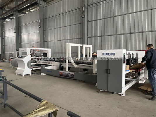 Machines de pliage et de colle entièrement automatiques pour le dossier de carton modèle