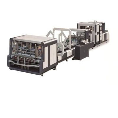 Matériau d'emballage en bois couturière automatique pour carton 4450mm longueur couture rapide